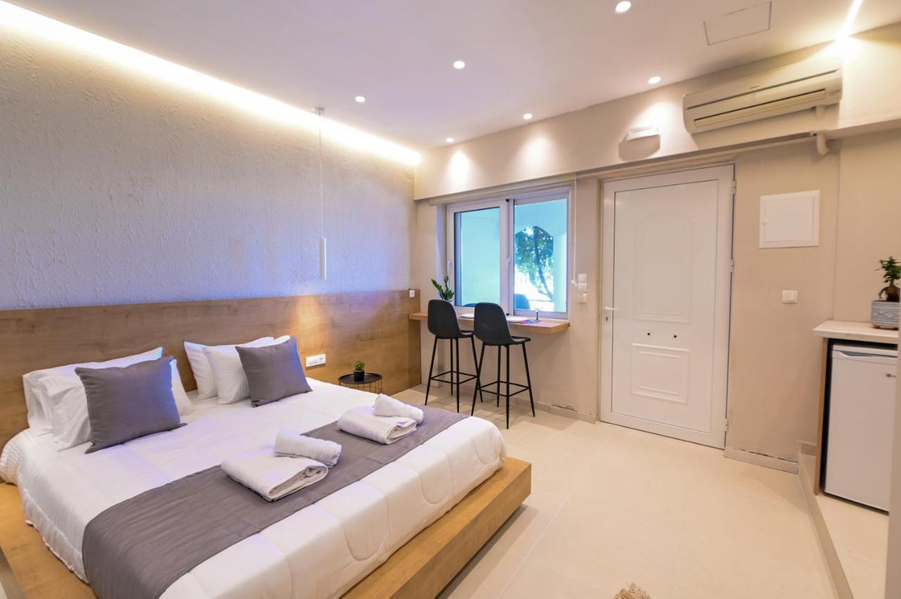 Eleftherias Suites - Near Beach Apartments มาราตี ภายนอก รูปภาพ